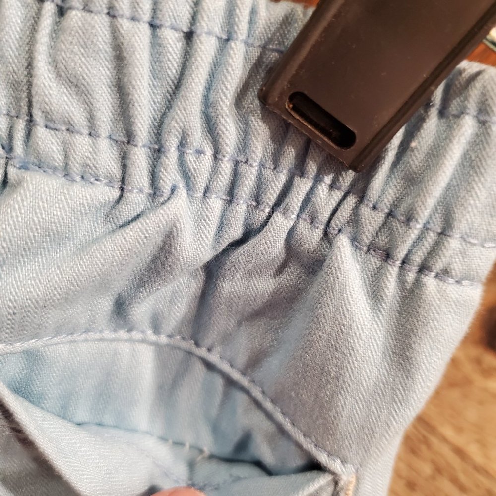 Gymboree Pants Blue Drawstring Pockets 3-6Mo - Picture 7 of 7
